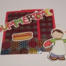 Summertime Hotdog c - MME - Sewn Mat Set