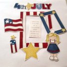 4th of July Girl - MME - Frame Mat Set