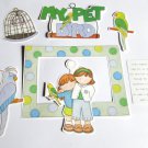 My Pet Bird Boy and Girl - MME - Frame Mat Set