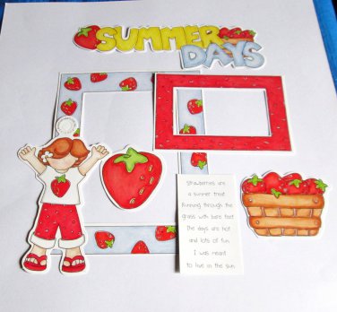 Summer Days - MME - Frame Mat Set