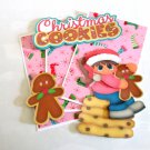 Christmas Cookies Girl ab - 3d Pieces and Mats Christmas Cookies Girl ab - 3d Pieces and Mats