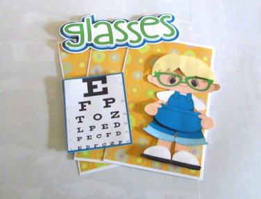 Glasses Boy 1c - 3d Pieces and Mats