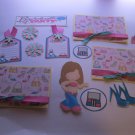 Bachelorette Party - Mat Set w/Pieces and Mats w/Ribbon Bachelorette Party - Mat Set w/Pieces and Mats w/Ribbon