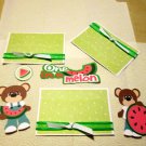 One In A Melon Boy and Girl 2 a4 - Printed Piece/Title & Mats set One In A Melon Boy and Girl 2 a4 - Printed Piece/Title & Mats set
