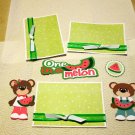 One In A Melon Boy and Girl a4 - Printed Piece/Title & Mats set