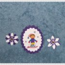 Boy Skier - 3 pc Embellishment Set