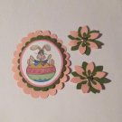 Easter Bunny a - 3 pc Embellishment Set