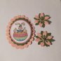 Easter Bunny a - 3 pc Embellishment Set