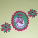 Mistletoe Angel - 3 pc Embellishment Set