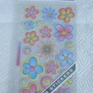 Sticko Vellum Flowers Stickers