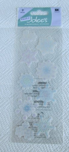 Jolees Snowflakes Stickers