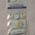 Sandylion Baby Shower Boy Stickers Sandylion Baby Shower Boy Stickers