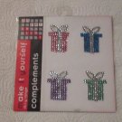 MIY Glittered Birthday Presents Stickers