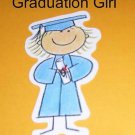 Graduation Girl - Die Cut