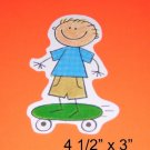 Skateboard Boy - Die Cut