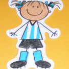 Soccer Girl - Die Cut