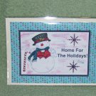 Home For The Holidays Frosty - 5x7" Greeting Card with envelope Home For The Holidays Frosty - 5x7" Greeting Card with envelope