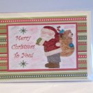 Merry Christmas To You Santa and Sack - 5x7" Greeting Card with envelope