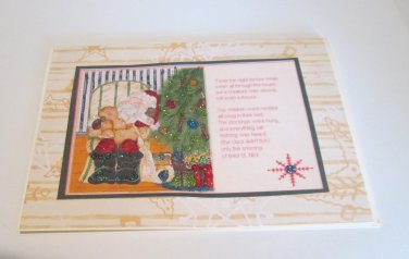 Twas The Night Before - 5x7" Greeting Card with envelope