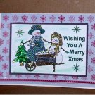Wishing You a Merry Xmas 2 - 5x7" Greeting Card with envelope