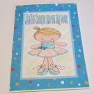 Ballet Keeps Me On My Toes - 5x7" Greeting Card with envelope