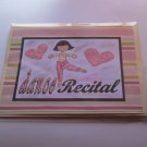 Dance Recital 1 - 5x7" Greeting Card with envelope