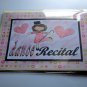 Dance Recital - 5x7" Greeting Card with envelope