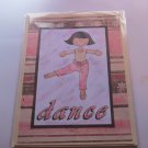 Dance - 5x7" Greeting Card with envelope