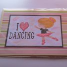 I Love Dancing 5 - 5x7" Greeting Card with envelope
