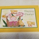 Happy Easter Boy in Basket Blonde - 5x7" Greeting Card with envelope