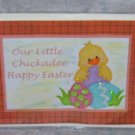 One Little Chickadee Happy Easter  - 5x7" Greeting Card with envelope