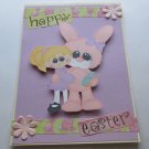 Happy Easter Girl - 5x7" Greeting Card with envelope