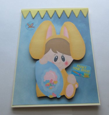 Paint Your Eggs - 5x7" Greeting Card with envelope