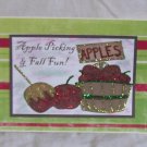 Apple Picking - 5x7" Greeting Card with envelope