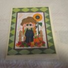 Autumn Girl - 5x7" Greeting Card with envelope