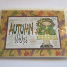 Autumn Wishes Girl a - 5x7" Greeting Card with envelope