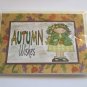 Autumn Wishes Girl a - 5x7" Greeting Card with envelope