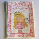 Princess With Mirror - 5x7" Greeting Card with envelope
