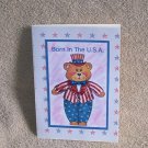 Born In The USA Boy - 5x7" Greeting Card with envelope