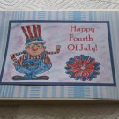 Happy Fourth of July - 5x7" Greeting Card with envelope