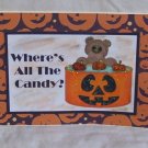 Where's All The Candy - 5x7" Greeting Card with envelope Where's All The Candy - 5x7" Greeting Card with envelope