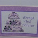 Always and Forever - 5x7" Greeting Card with envelope Always and Forever - 5x7" Greeting Card with envelope