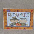 Be Thankful Boy and Girl - 5x7" Greeting Card with envelope
