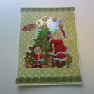 Merry Christmas Santa Tree 1 - 5x7" Greeting Card with envelope