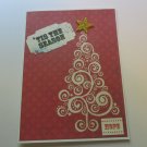 Tis The Season Tree Hope 1 - 5x7" Greeting Card with envelope