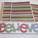 Believe - 4pc Mat Set