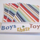 Boys and Their Toys b - 4pc Mat Set