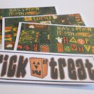 Trick or Treat - 4pc Mat Set