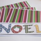 Noel - 4pc Mat Set Noel - 4pc Mat Set
