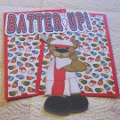 Batter Up Bear - Mat Set